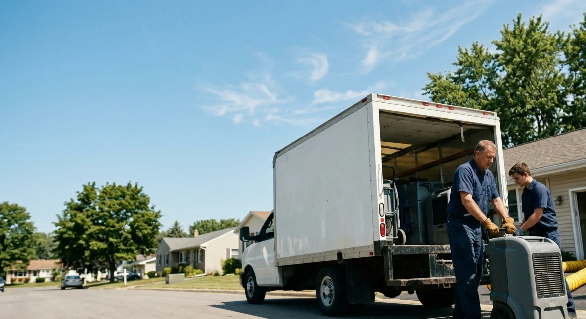 Water Damage Cleanup in Bath, IN near me